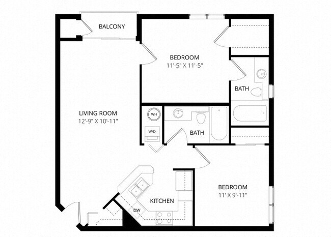 Unit 2120 2013 floor plan